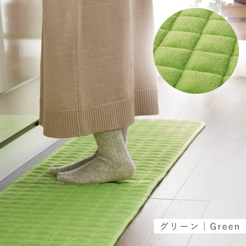 アルミ入り暖かキッチンマット 180cm.|s7